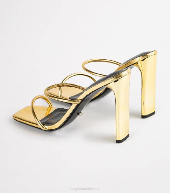 Brautschuhe| de Tony Bianco Frauen Florence-Heels Goldfolie 4624342